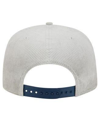 Men's Gray Detroit Tigers Corduroy Golfer Snapback Hat