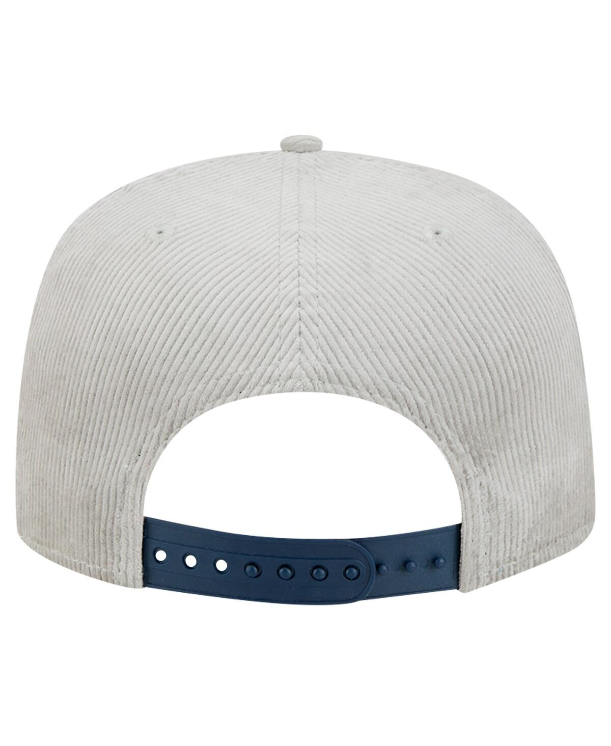 New Era Men's Gray Detroit Tigers Corduroy Golfer Snapback Hat