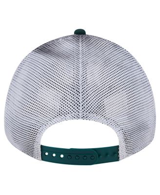 Men's Green Athletics Team Slick Trucker 9TWENTY Adjustable Hat