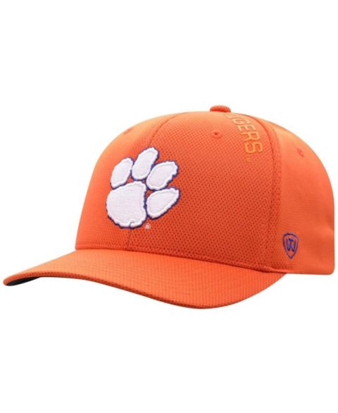 Мужской головной убор Top of the World Orange Clemson Tigers Reflex 2.0 Flex Fit Hat