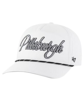 Women's White Pittsburgh Pirates Overhand Speckle Hitch Rope Adjustable Hat