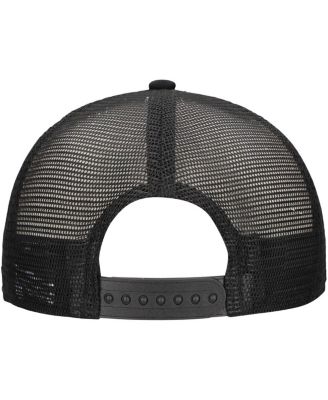 Men's Black Atlanta United FC Active Tone Golfer Snapback Hat