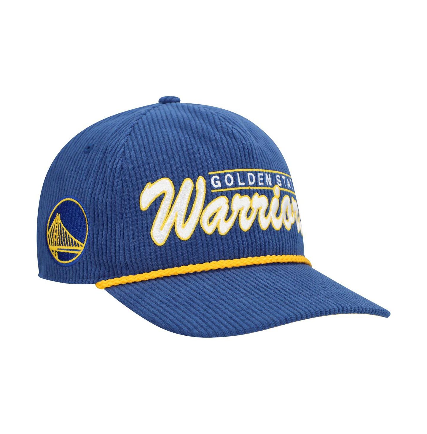 Мужская кепка '47 Brand Royal Golden State Warriors Double Header Sidepatch Cord Hitch Adjustable Hat — фото 1