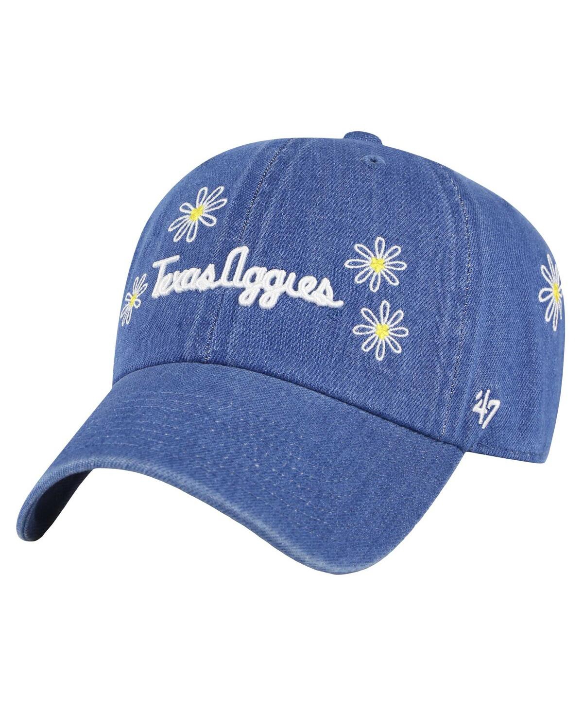 47 Brand Women's Denim Texas A&m Aggies Tamu Slammin Clean Up Adjustable Hat
