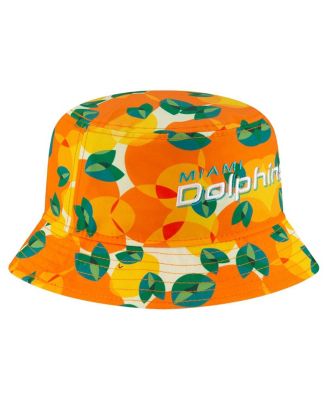 Men's Orange Miami Dolphins Citrus Bucket Hat