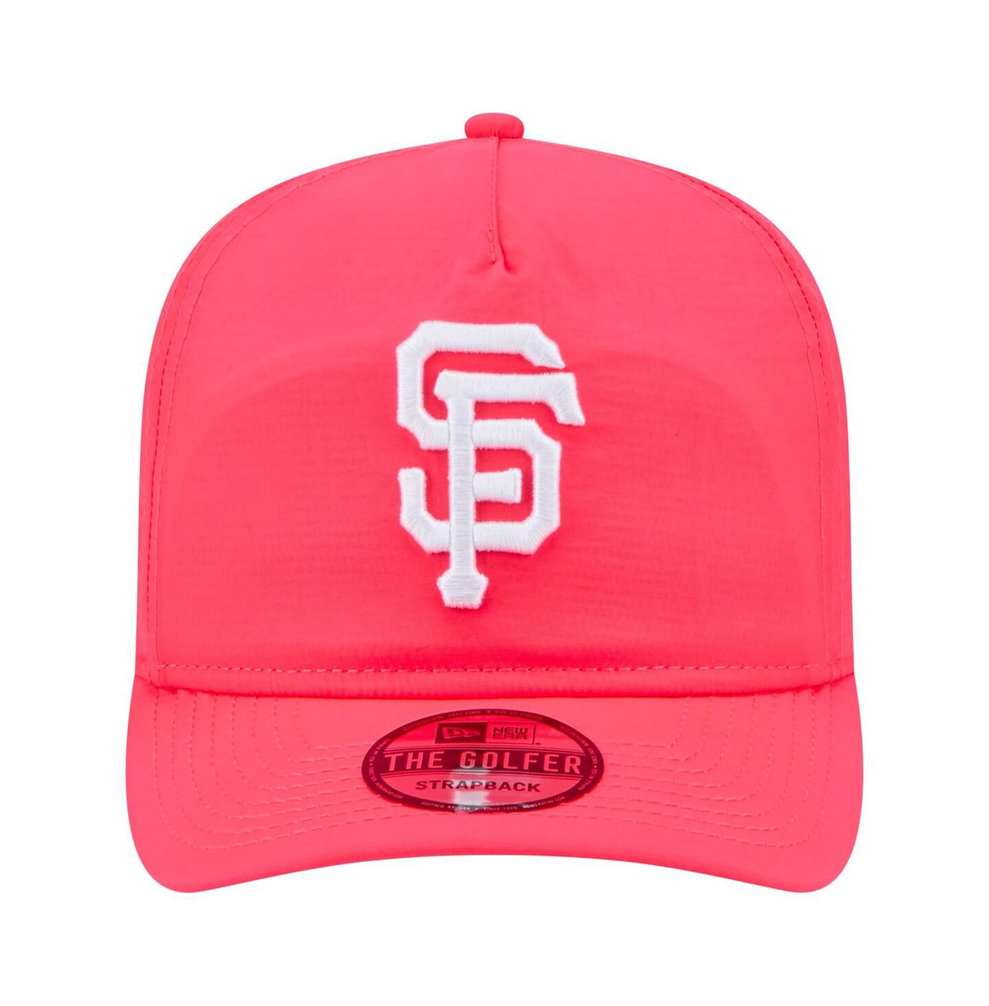 Мужская кепка New Era Pink San Francisco Giants Everyday Golfer Adjustable Hat — фото 4