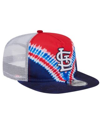 Men's St. Louis Cardinals Tie-Dye Golfer Trucker Adjustable Hat