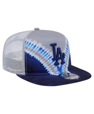 Men's Los Angeles Dodgers Tie-Dye Golfer Trucker Adjustable Hat