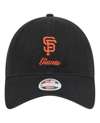 Women's Black San Francisco Giants Preppy Team 9TWENTY Adjustable Hat
