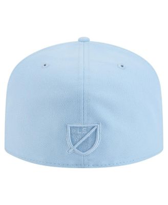 Men's Light Blue Philadelphia Union Color Pack A-Frame 59FIFTY Fitted Hat
