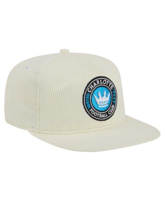 Men's Cream Charlotte FC 2025 Kickoff Snapback Golfer Hat