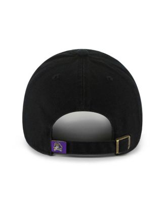 Men's Black ECU Pirates Clean Up Adjustable Hat