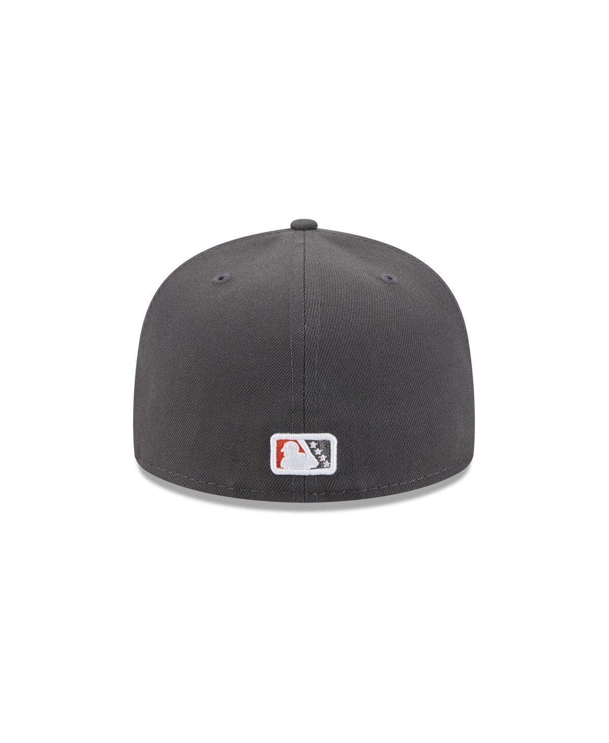 New Era Men's Gray Lehigh Valley IronPigs Theme Nights 59FIFTY Fitted Hat