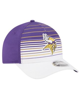 Men's White/Purple Minnesota Vikings Adventure Gradient 9FORTY M-Crown A-Frame Adjustable Hat
