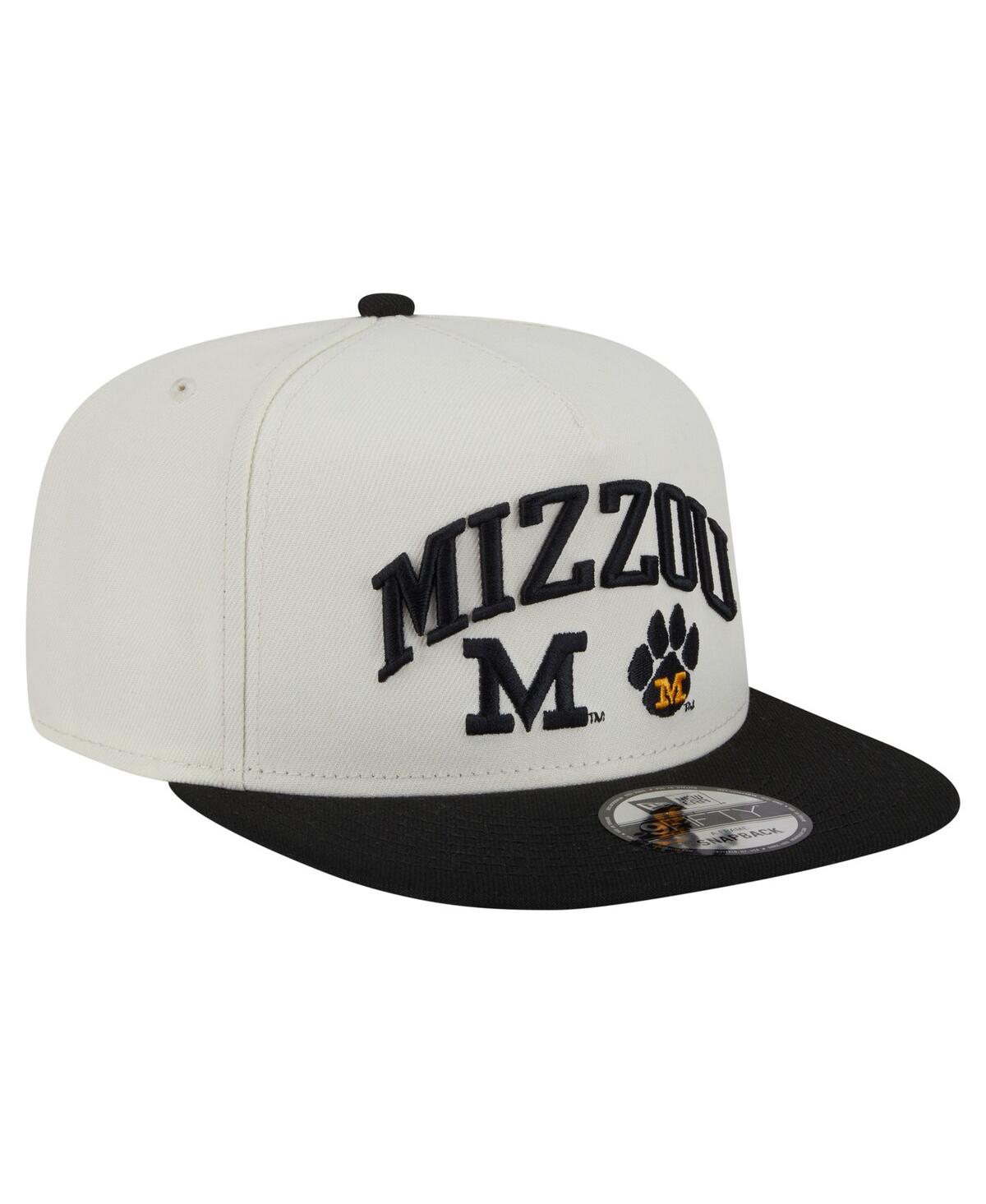 New Era Men's White Missouri Tigers Collegiate 9fifty A-frame Snapback Hat