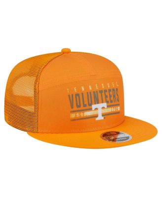Men's Tennessee Orange Tennessee Volunteers Split Panel 9FIFTY Snapback Trucker Hat