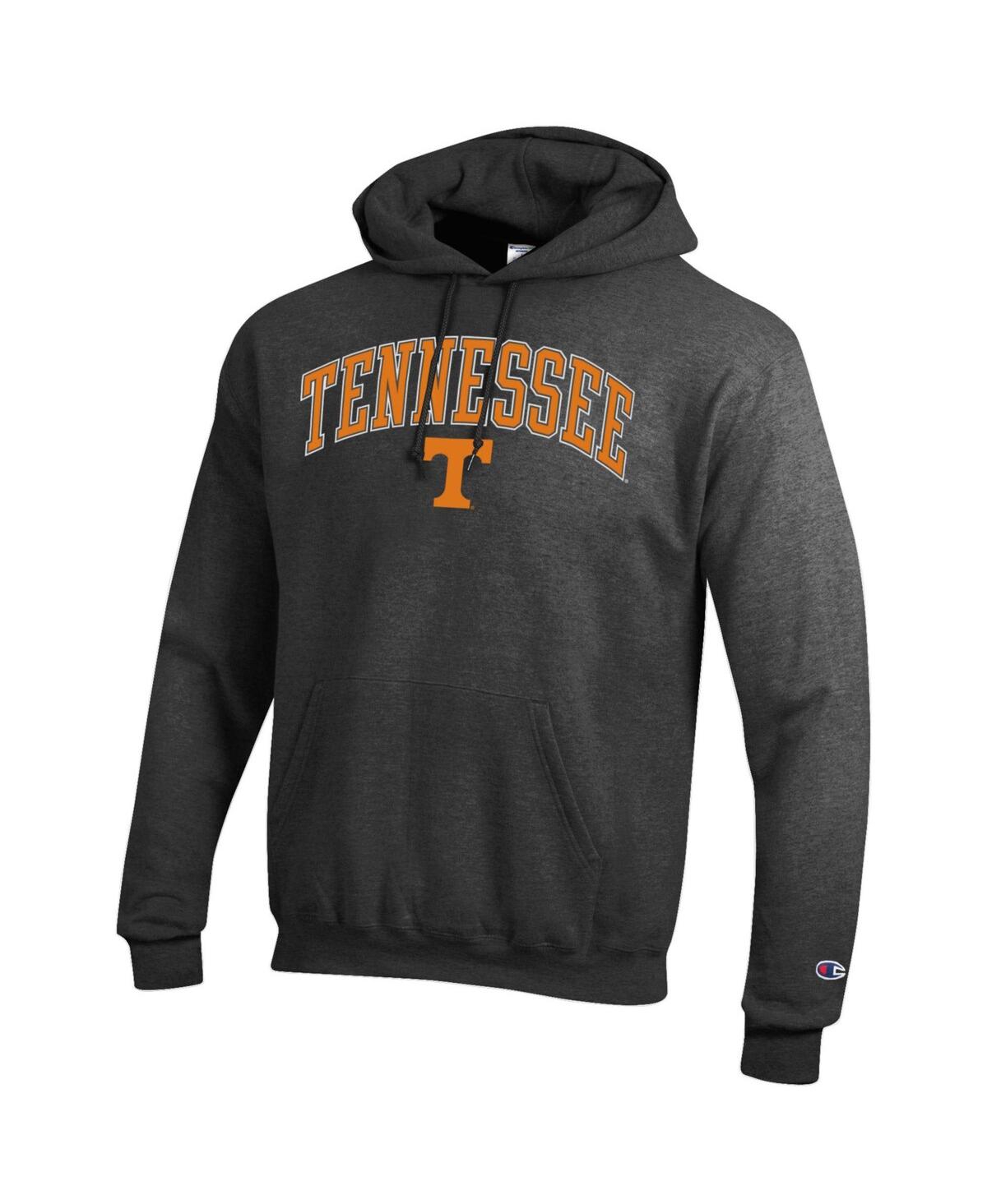 Champion Men's Black Tennessee Volunteers Arch Over Logo Pullover Hoodie