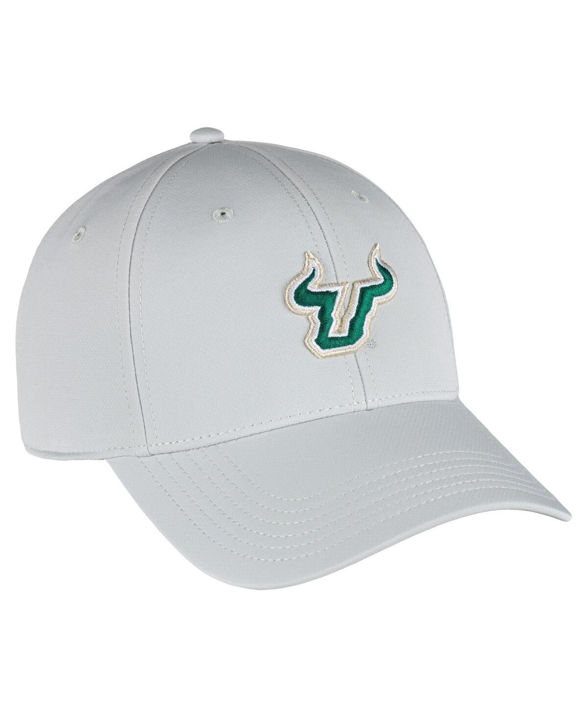 Men's Stone South Florida Bulls Stratus AeroSphere Adjustable Hat - Stone