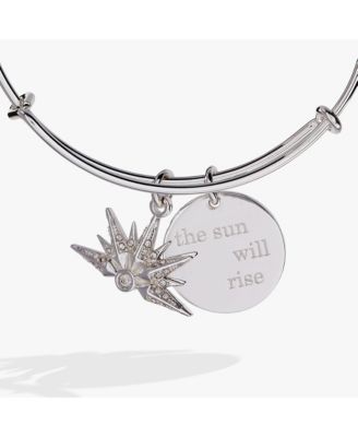 The Sun Will Rise Duo Charm Bangle Bracelet