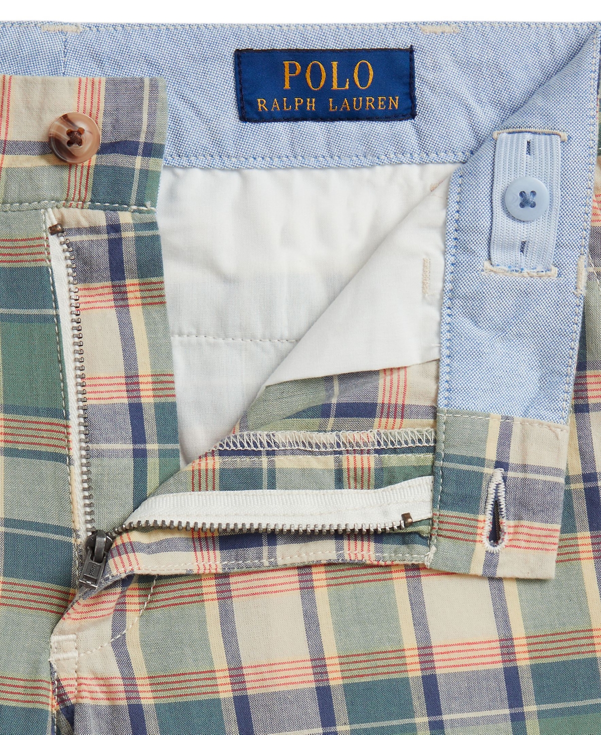 Polo Ralph Lauren Big Boys Bedford Madras Shorts