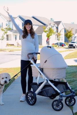 Maternity Cream Soft Knit Ruched Top