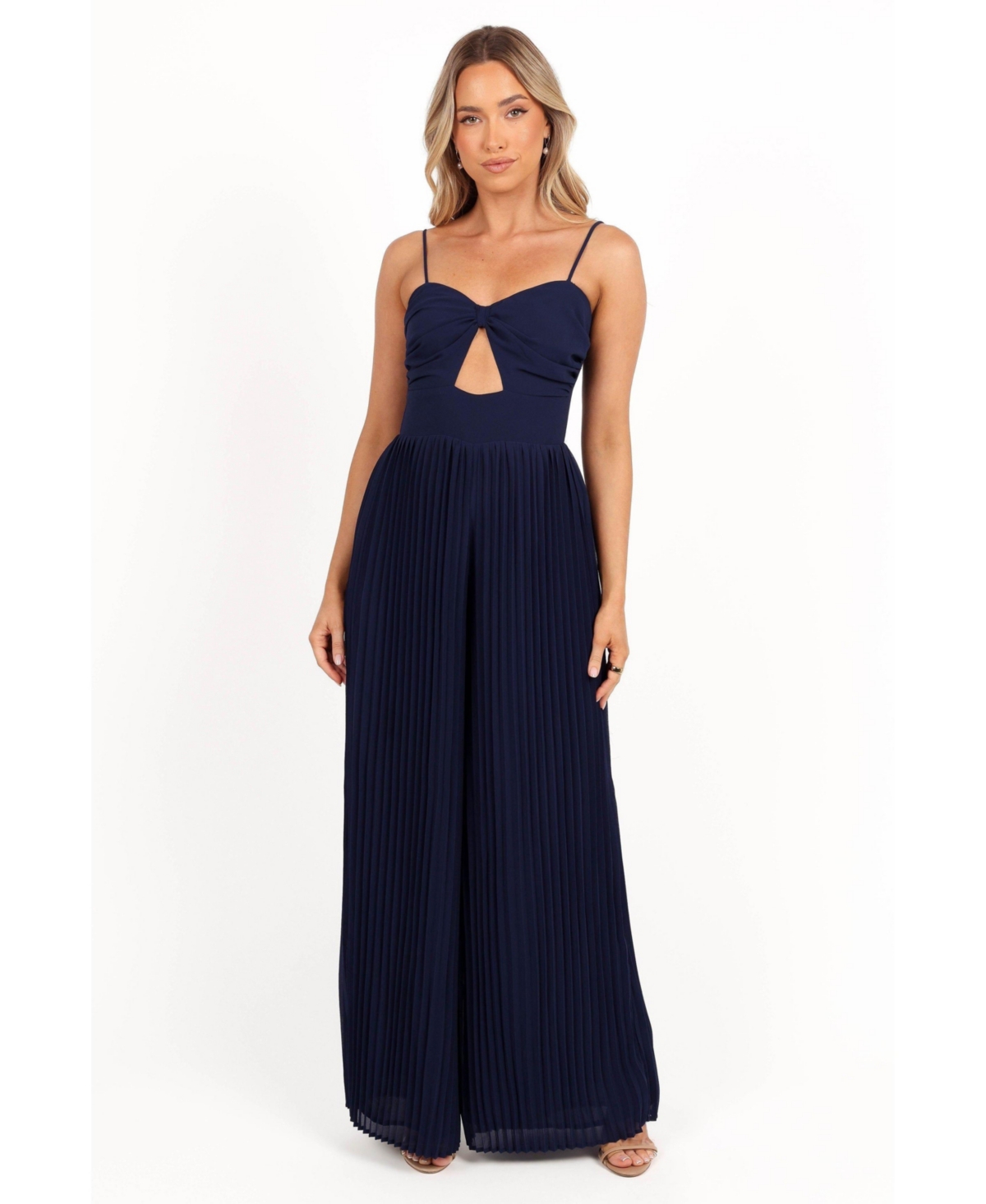 Women's Alice Wide Leg Jumpsuit - Navy