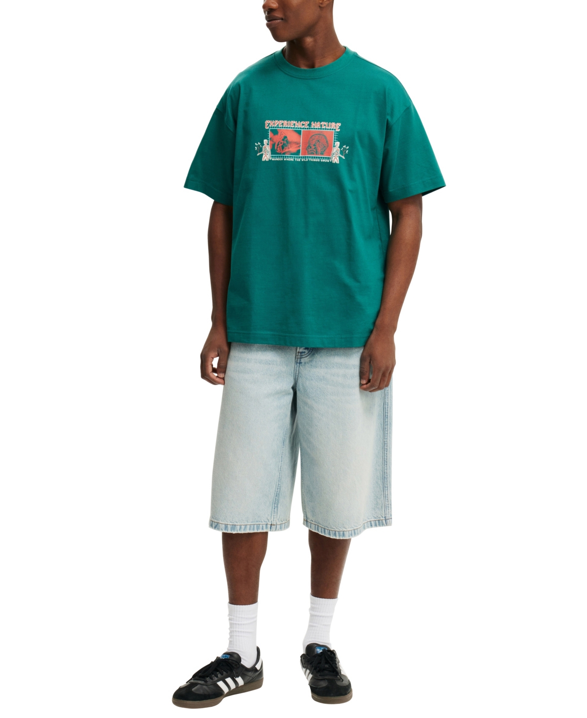 COTTON ON MEN'S BOX FIT GRAPHIC T-SHIRT 
