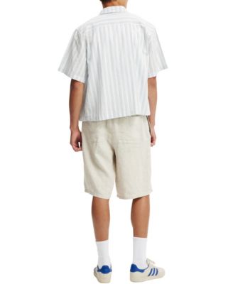 Men's Baggy Linen Shorts