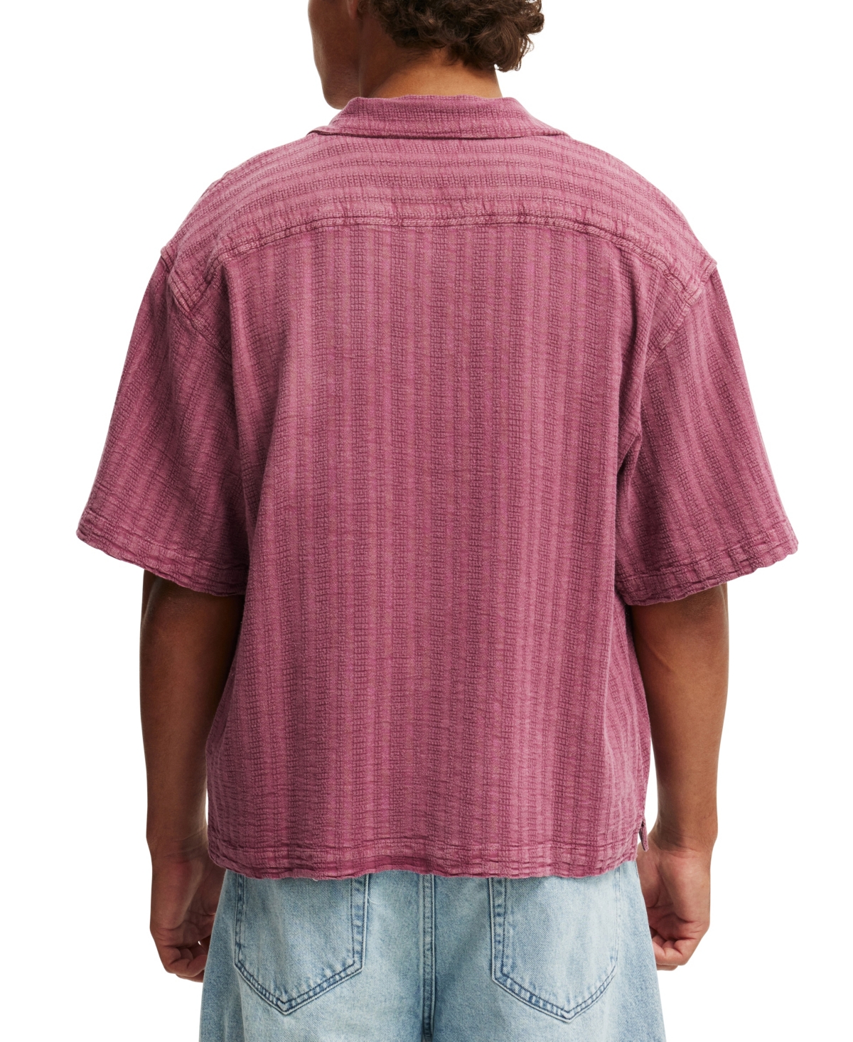 Shop Cotton On Men's Washed Box Fit Short Sleeve Shirt