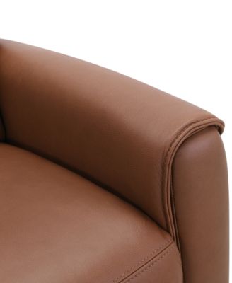 Ashlinn 35" Pushback Leather Recliner, Exclusively at Macy's