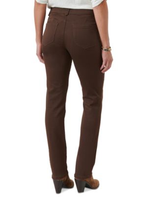 Petite "Ab"solution Straight-Leg Jeans 