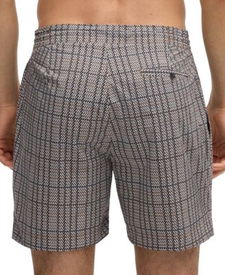 Men's Micro-Print Swim Shorts