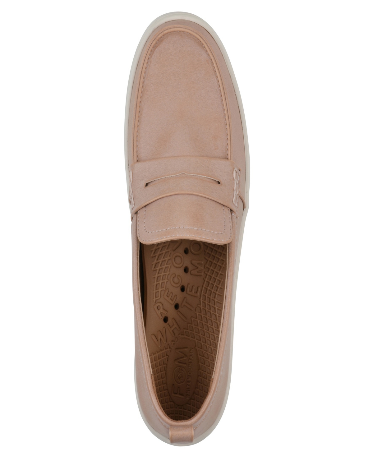 White Mountain Women's Nonna Round Toe Penny Loafers