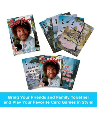 Bob Ross Quotes Multi-Image Playing Cards, Deck of 52