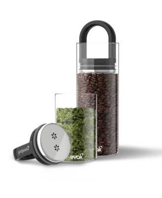 1/2 lb. Capacity Glass Evak Storage Container