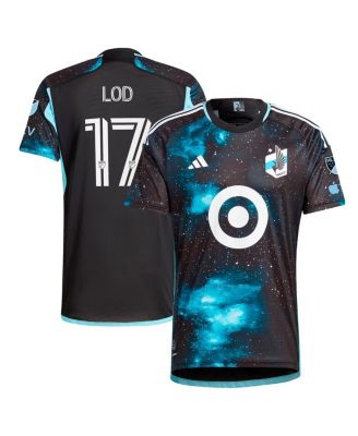 adidas - Men's Robin Lod Black Minnesota United FC 2024 Starry Night Authentic Player Jersey