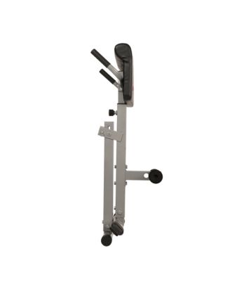 45° Hyperextension Roman Chair Machine, Height Adjustable Home Exercise Sport Bench, Foldable, SF-BH6629