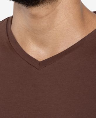 X RAY Big & Tall Basic V-Neck Short Sleeve T-Shirt