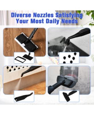 2000W Heavy Duty Multi-Purpose Steam Cleaner Mop with Detachable Handheld Unit