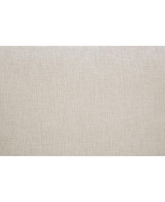 51" Beige Chenille Chaise Lounge with Ottoman & Storage