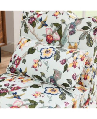 Flannel Single Dining Chair with Soft Cushioning, Pillow Cushion