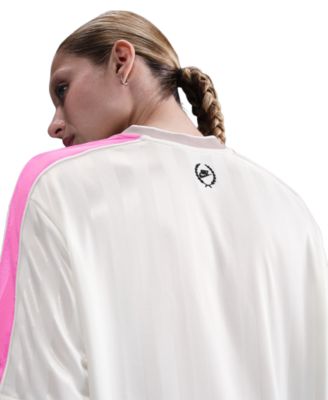 Sportswear Women's Logo V-Neck Short-Sleeve Jersey Top