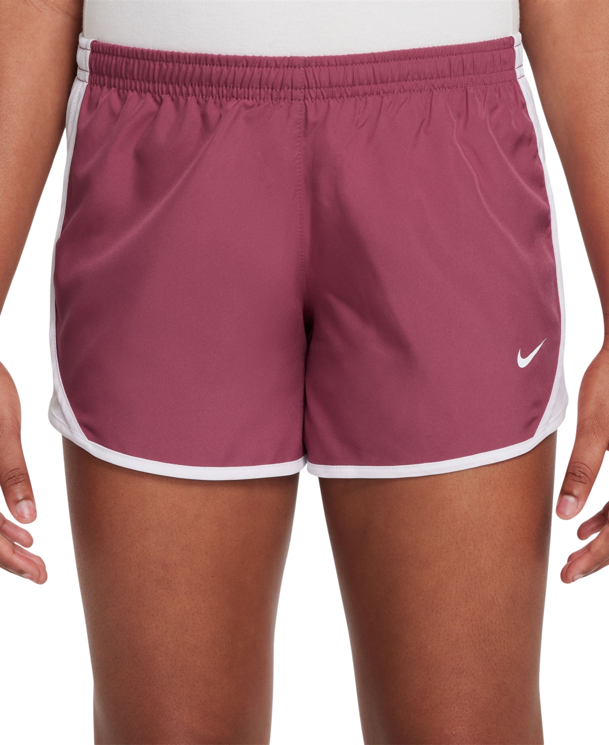 Nike Big Girls Dri-fit Tempo Running Shorts In Pink