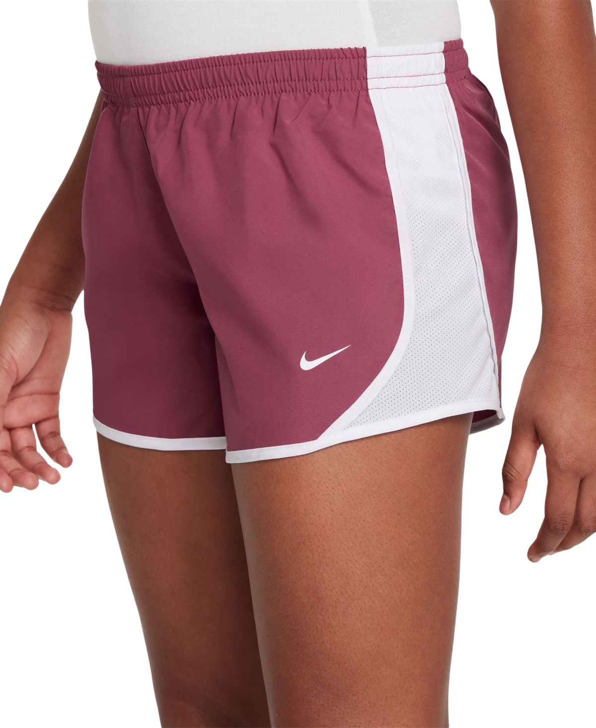 Nike Big Girls Dri-fit Tempo Running Shorts In Pink