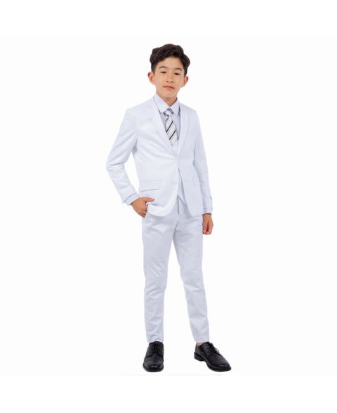 Комплекты Stacy Adams White 5 PC Suits для мальчиков, цвет: Белый