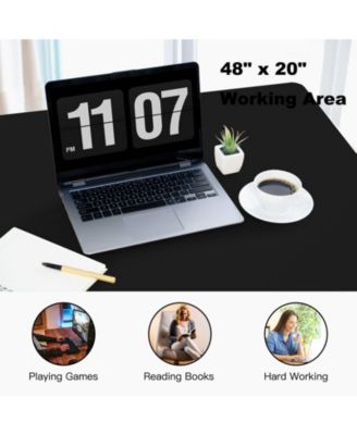 3-Drawer Home Office Study Computer Desk with Spacious Desktop