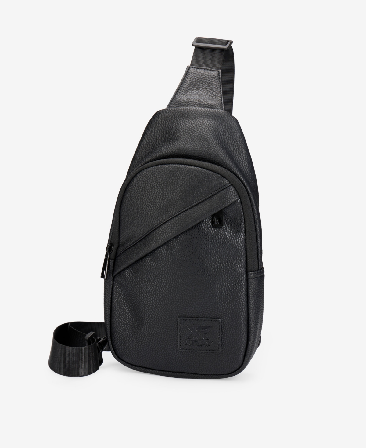 Men's Pebble Sling Bag - Black