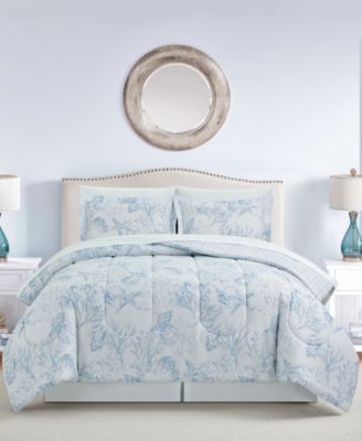 Coastal Coral 8-Pc. Comforter Sets