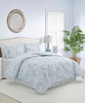 Coastal Coral 8-Pc. Comforter Sets