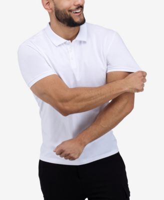 XRAY Men's Short Sleeve New Rib Polo